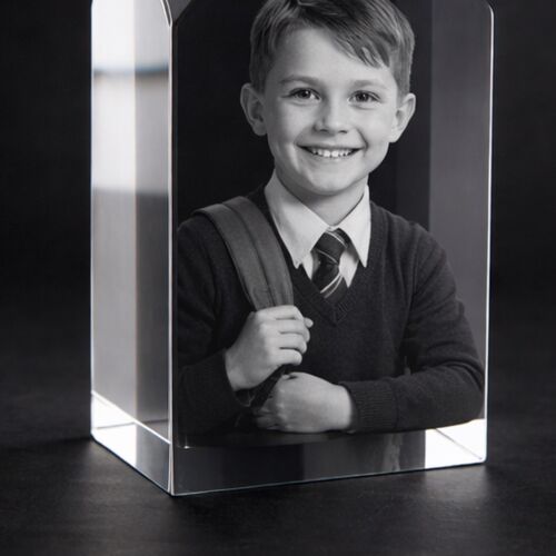 ***2 Sizes Available***The Stunning New Dunvegan Solid 3d Crystal Prism Dome