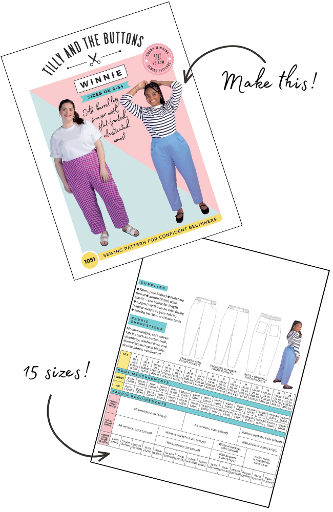 Sew Your Own Trousers Workshop