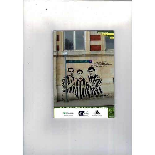 West Bromwich Albion v Gateshead FA Cup Football Progarmme + Press Report