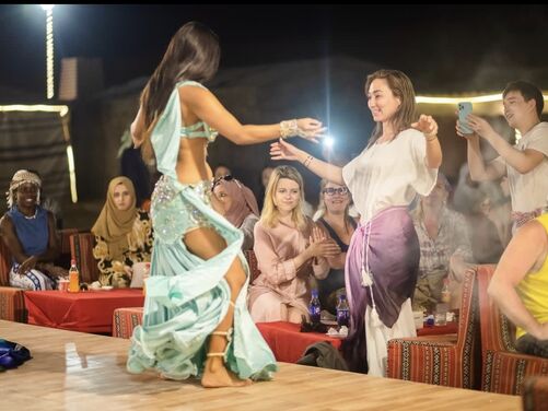 Evening Red Dune Desert Safari 🌅🏜️ With BBQ Dinner 🍽️🔥