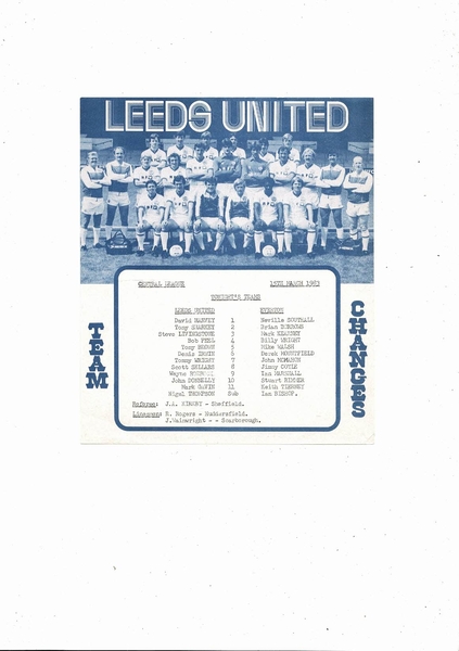 Many more Football Programmes listed today