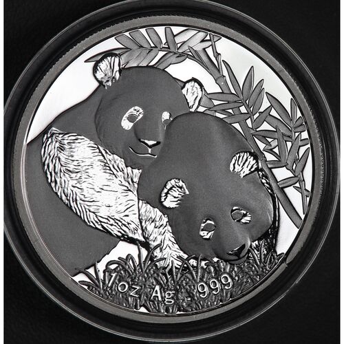 2012 silver proof 1 ounce Panda coin