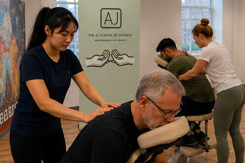 Chair Massage | The AJ School of Massage And Complementary Therapies