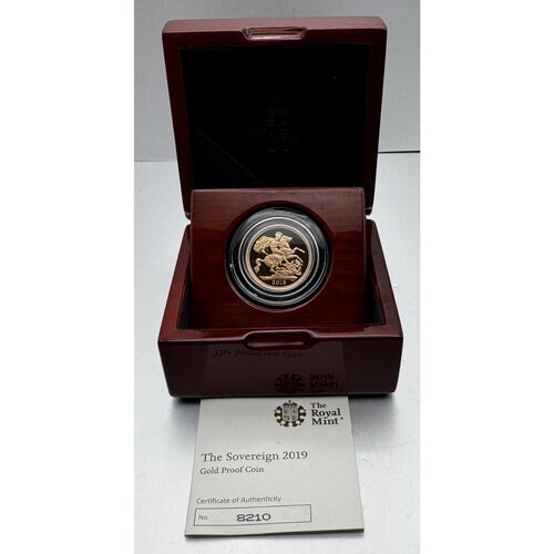 2019 Gold Proof Full Sovereign