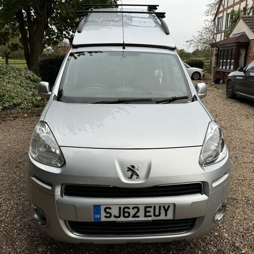 2012 Peugeot Partner Tepee Camper Day Van 2 Berth 1.6HDi Awning TowBar