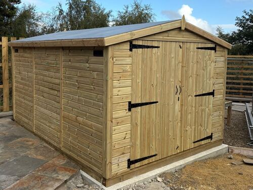 14x10 Apex Garage Shed