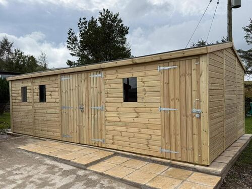 24x12 Apex Shed