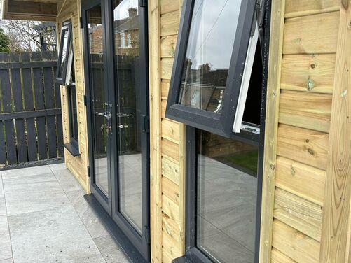 #PVC040 14x14 Apex Summer House