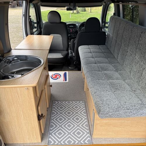 2009 Fiat Doblo 1248cc Diesel Micro Camper Van Urban Campers 2 Berth