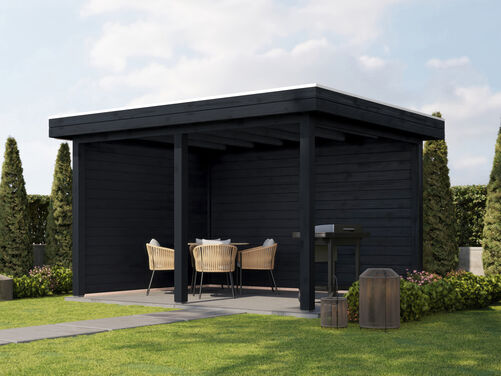 3.88mtr x 3.0mtr 28mm walled Gazebo