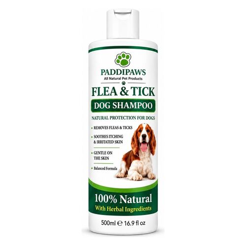 100% Natural Flea Shampoo for Dogs