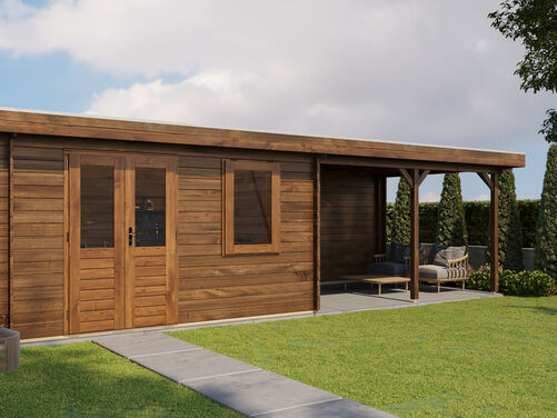 400cm x 300cm + 400cm Veranda