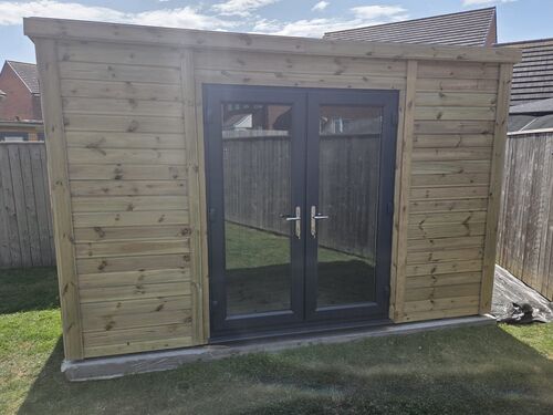 12x10 Pent Home Bar