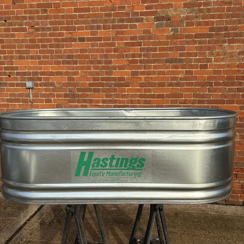 6ft oval stock tank wide version