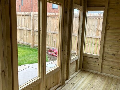 #SHP055 12x8 Pent Combi