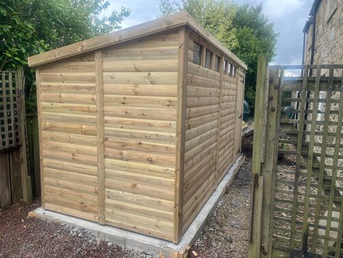 14x6 Pent Shed