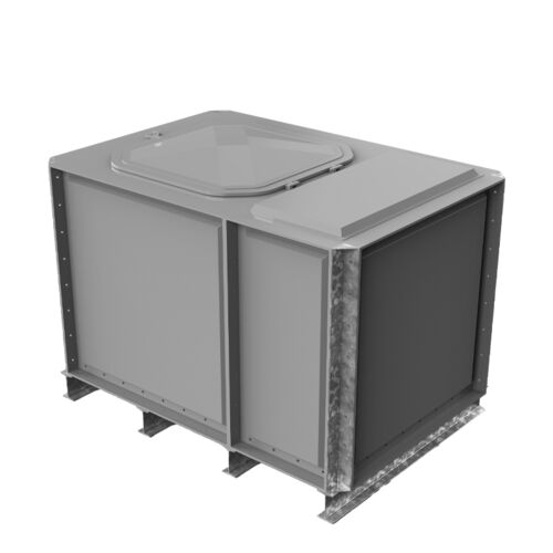 PW.1.5X1X1.IFB.AG - 1500 LITRE SECTIONAL WATER TANK, INTERNALLY FLANGED BASE (IFB)