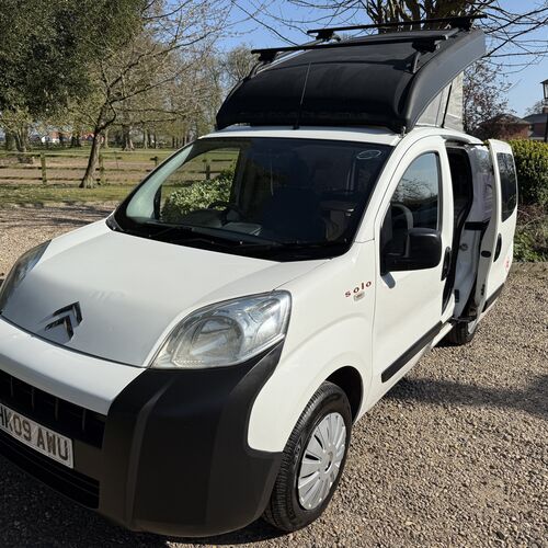2009 Romahome R10 Solo Citroen Nemo Camper Van - 1 Lady Owner last 11.5yrs