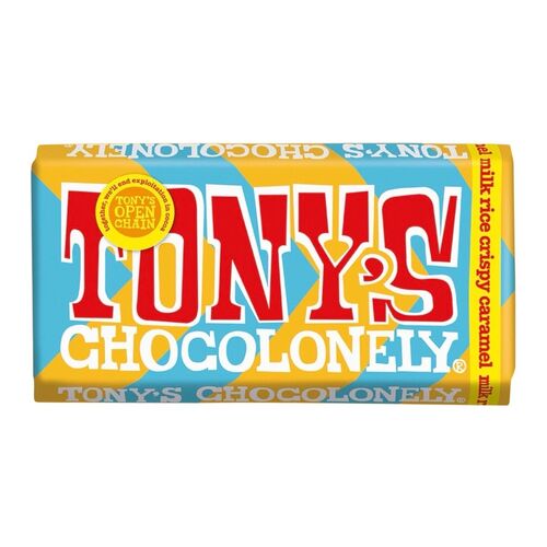 Tony’s Chocolonely Milk Rice Crispy Caramel 32% - 180g