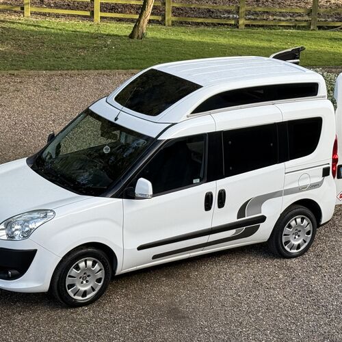 2013 Fiat Doblo Micro Camper Van High Roof - Pro Conversion