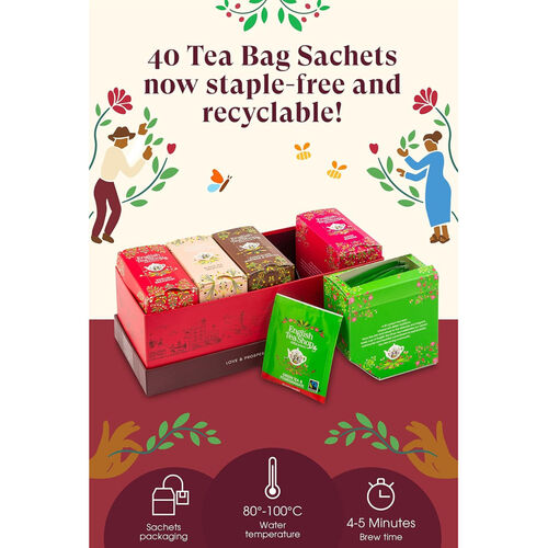 English Tea Shop Organic Everyday Favourites x 40 Tea bags