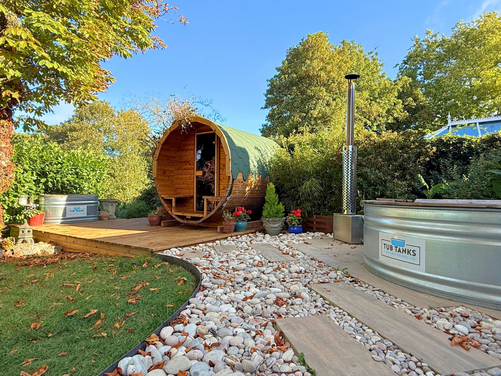 Case Study: From Tank Pool to Ultimate Home Wellness Sanctuary | Tub Tanks | ​Ice Baths Cold Water Therapy | ​Wood fired hot tubs | ​Stock tanks