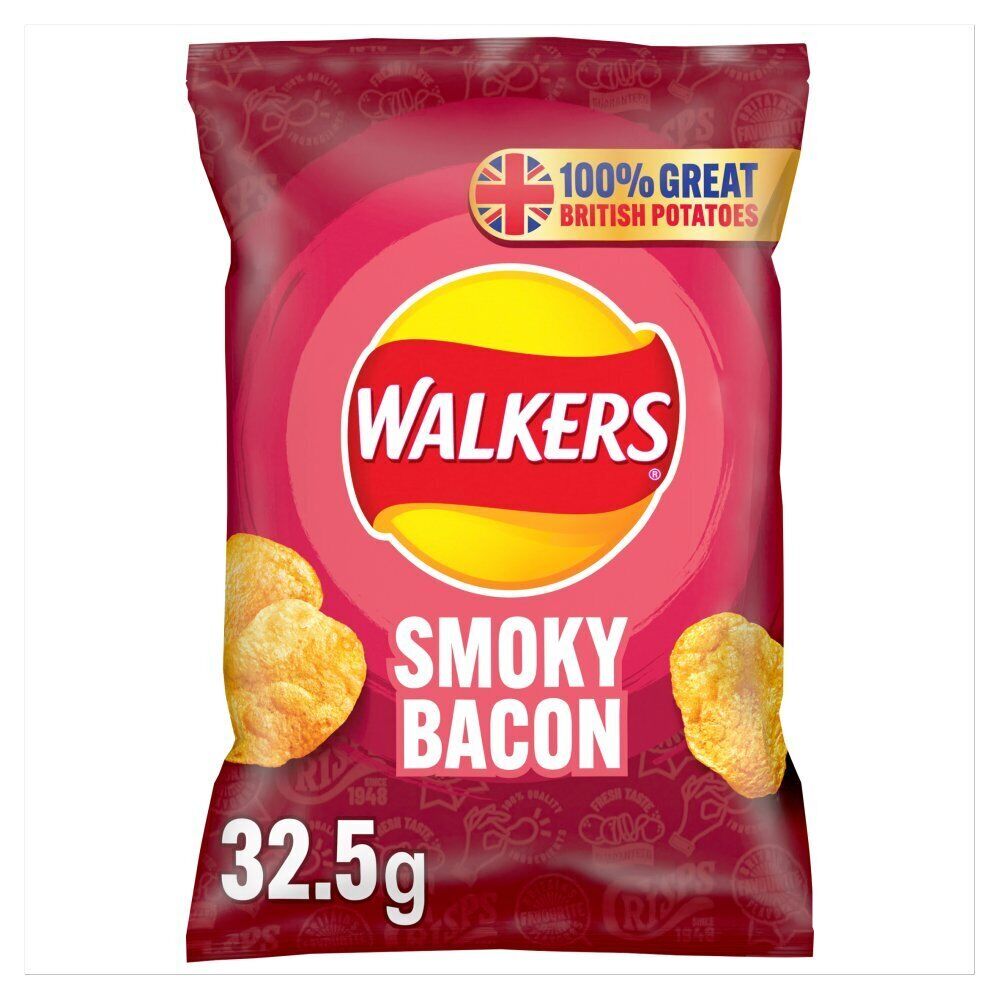 Walkers Smoky Bacon Crisps