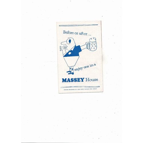 Burnley v Reims European Cup Football Programme 1960/61