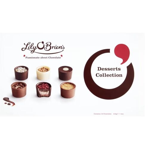 Lily O’Brian’s Chocolate Desserts Collection - 16 Chocolates 210g