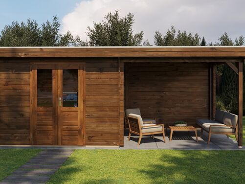 300cm x 300cm + 300cm Veranda