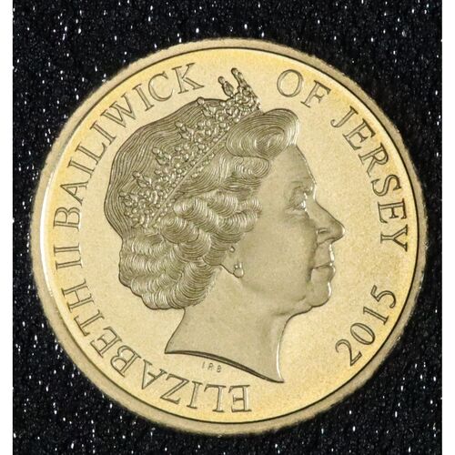 2015 Baliwick of Jersey Magna Carta gold coin