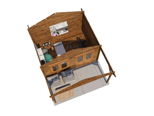 400cm x 300cm + 200cm Front Canopy