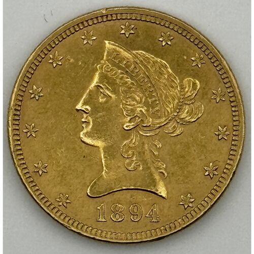 1894 Liberty head gold Eagle
