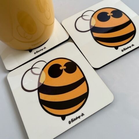 'New Bee' Coaster
