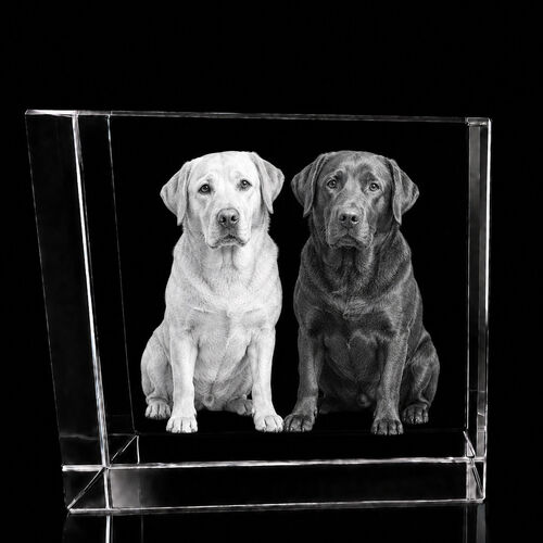 Exclusive MEGA 3D Crystal Block – 150 × 120 × 60 mm