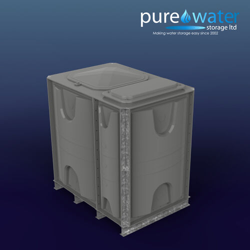 PW.1.5X1X1.5.IFB.DIV.AG(1+0.5) - 2250 LITRE DIVIDED SECTIONAL WATER TANK, INTERNALLY FLANGED BASE (IFB)
