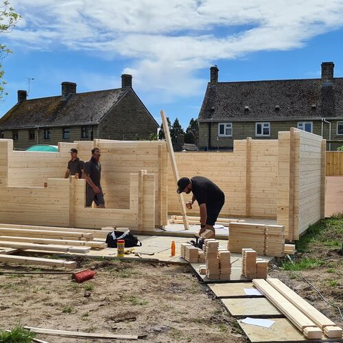 Garden office and quiet space