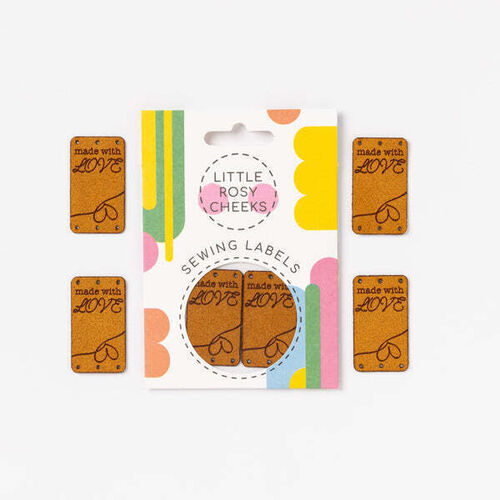 1. Made With Love Labels