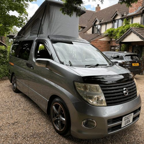 2007 Nissan Elgrand Camper Van 2.5V6 Auto 4 Berth