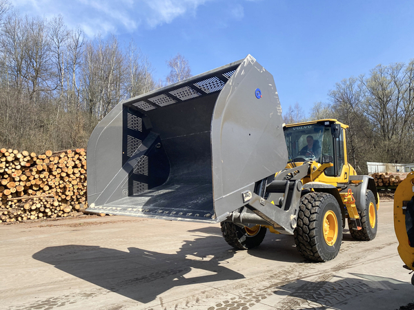 DEKPOL STEEL High Tip Wheel Loader Buckets - Reliability & Durability by design