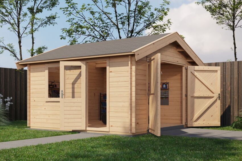 Apex Log Cabin style choice