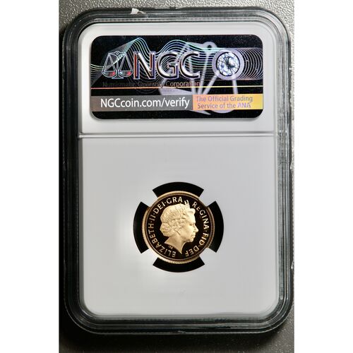 2006 Queen Elizabeth 11 gold proof half sovereign