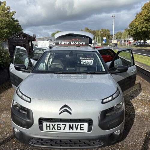 2017 (67) CITREON C4 CACTUS PURETECH FLAIR 1.2 PETROL 5 DOOR
