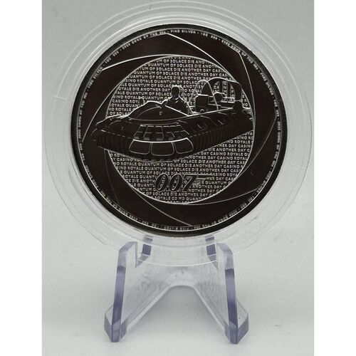 2025 James Bond 007 one ounce silver coin