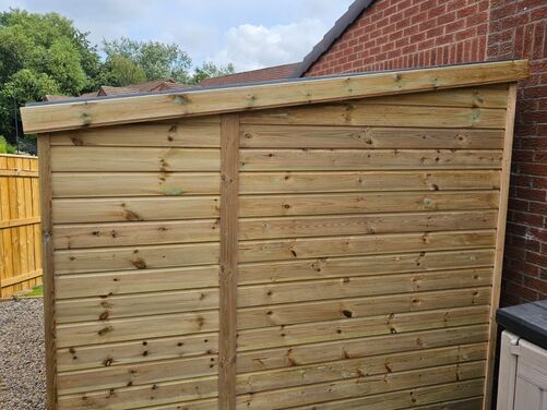 12x10 Pent Shed Workshop