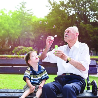 A grandchild for a day keeps dementia at bay!