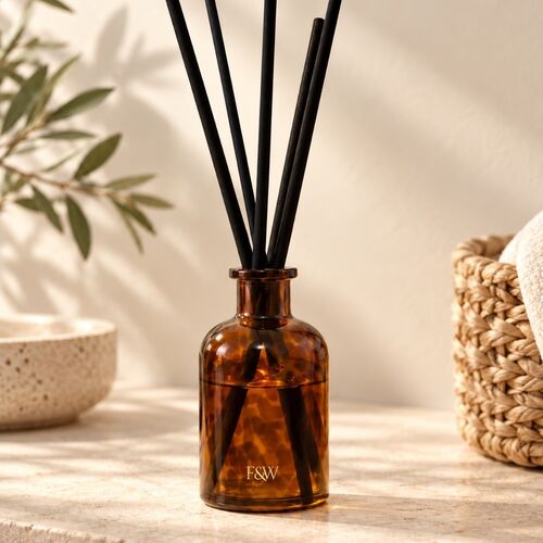 Small Animal Print Glass Diffuser