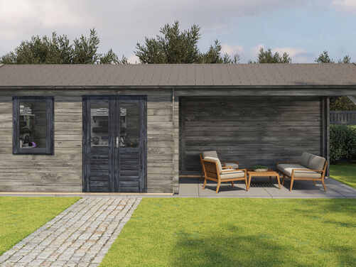 400cm x 300cm + 400cm Veranda