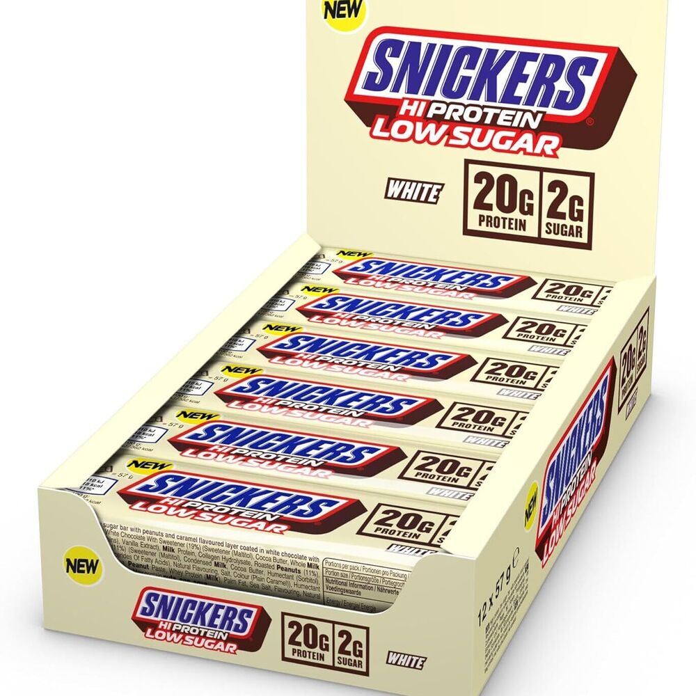 Snickers Protein White Chocolate Bar