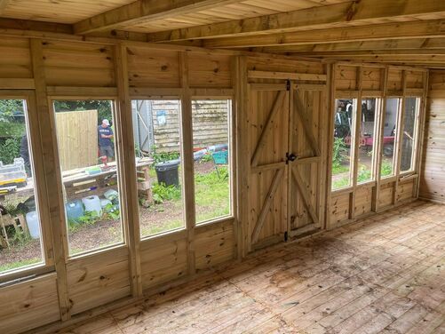 #P076 20x10 Pent Shed